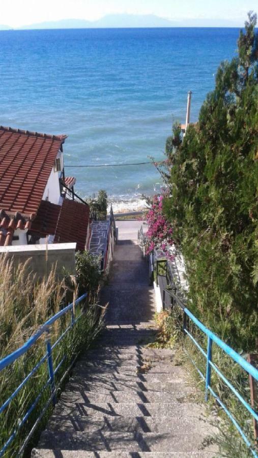 Siviri, the beautiful sunset Villa Exterior foto